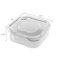 Caja de Conservación de Carne Congelada Refrigerador Transparente Organizador de Almacenamiento de Verduras para Cocina Casera - details 1