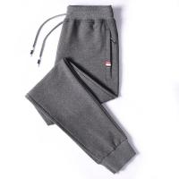 Pantalones de otoño para hombre, ropa deportiva para fitness, chándal con cintura elástica, pantalones de algodón, pantalones sueltos para gimnasio, pantalones de chándal para correr para hombre M- 8XL - details 9