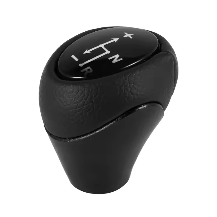 Piezas de automóviles, perilla de palanca de cambios automática de cuero, palanca de cambios para Mercedes Benz Smart Fortwo Roadster 450 451 Brabus Fortwo - 1