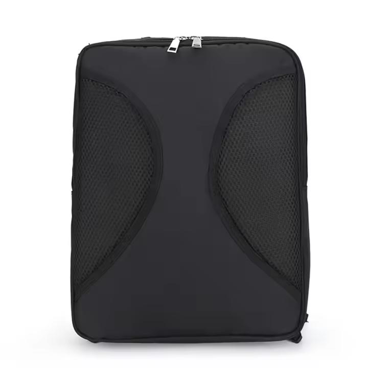 Estuche universal de fibra de carbono para violín, estuche rígido, bolsa cuadrada para partituras musicales, color negro - 1