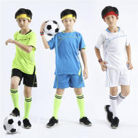 Camisetas de fútbol para niños y adultos, conjuntos de fútbol para estudiantes, uniformes deportivos cortos para niños, calcetines de Fitness, trajes de chándal 02 - details 6
