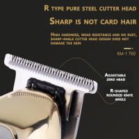 Kemei-cortadora de pelo profesional inalámbrica para hombres, máquina de corte de pelo con borde eléctrico, recargable, 1760 - details 0