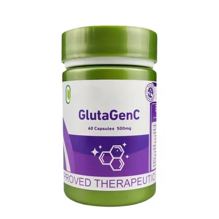 Gluta Glutagen Gluta Genc Glutatión L-Glutatión Cápsulas Antienvejecimiento Blanqueamiento de la piel - 1