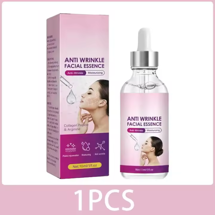 Suero facial antiarrugas Productos para el cuidado de la piel antienvejecimiento Elimina las arrugas de la frente e ilumina la piel del rostro - 1