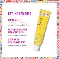Good Molecules Yerba Mate Wake Up Eye Gel - Yerba Mate, ácido hialurónico y cafeína para hidratar, minimizar la hinchazón y la hinchazón - Cuidado de la piel para el rostro - details 2