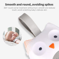 Máquina portátil de ruido blanco chupete para bebés con 10 música ligera para niños pequeños de máquina de sonido de apagado de temperatura - details 5