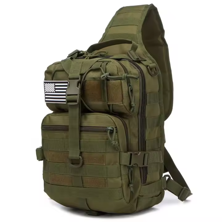 Mochila táctica de asalto, bandolera impermeable, mochila EDC para exteriores, senderismo, camping, caza, trekking, viajes - 1