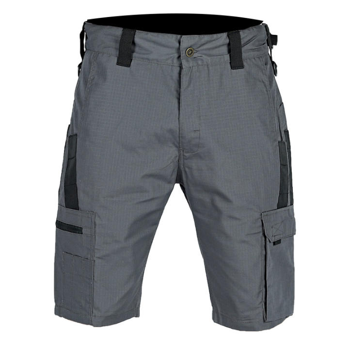 Pantalones cortos tácticos de verano para hombre, Shorts impermeables, informales, militares, ligeros, multibolsillos, secado rápido