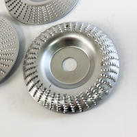 Juego de Discos de Tallado de Madera de Alta Velocidad 3pcs Rueda de Molienda Plateada - details 0