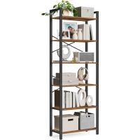6 Niveles, Biblioteca, Estantería para Oficina, Estudio, Sala de Estar, Dormitorio, 30 x 40 x 186 cm - details 2