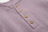 Mono de lino y algodón para bebé recién nacido, pelele sin mangas, suave, agradable para la piel, cómodo y fino, Verano, 100% - details 10