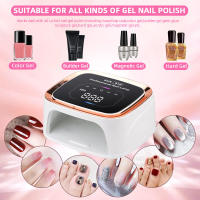 Lámpara de secado de esmalte de Gel profesional, recargable, UV, 36LED, inalámbrica, para manicura, con batería integrada - details 4