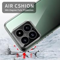 Funda blanda de silicona ultrafina para Xiaomi 14 14T 13 13T 12 12X 12S 12T Pro Lite, carcasa transparente Ultra transparente a prueba de golpes - details 2