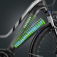 FAFREES FM8 Bicicleta Eléctrica,SHIMANO de 9 Velocidades,Motor central de 250W,Batería Li-ion 36V/14.5Ah,Autonomía 120km,Velocidad máxima 32km/h,Pneumáticos 27.5"*2.25 CST,Carga 150kg,Frenos de disco hidráulicos TEKTRO,Negro - details 4