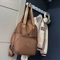 Mochila deportiva de nailon de estilo coreano, bolso de hombro de viaje de gran capacidad de Color sólido, bolso de mano con diseño de nicho, bolsa de Fitness para trabajador de oficina - details 15