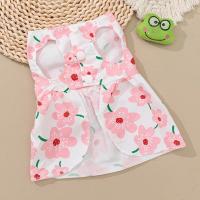 vestido de conejo con corbata para mascotas hermoso para verano vestido de fiesta para pequeños animales de estilo casual - details 12