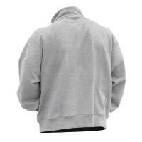 Jersey de cuello alto de terciopelo para hombre, suéter informal de color sólido, media cremallera, talla grande, tendencia de invierno - details 26