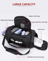 Bolsa de equipaje de viaje para gimnasio deportivo impermeable de gran capacidad - details 3