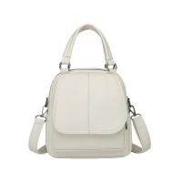 Hombro vintage para mujer - Correa estable, múltiples compartimentos, cierre de cremallera, sintético, negro/rojo/verde/beige, bolso compacto - details 9