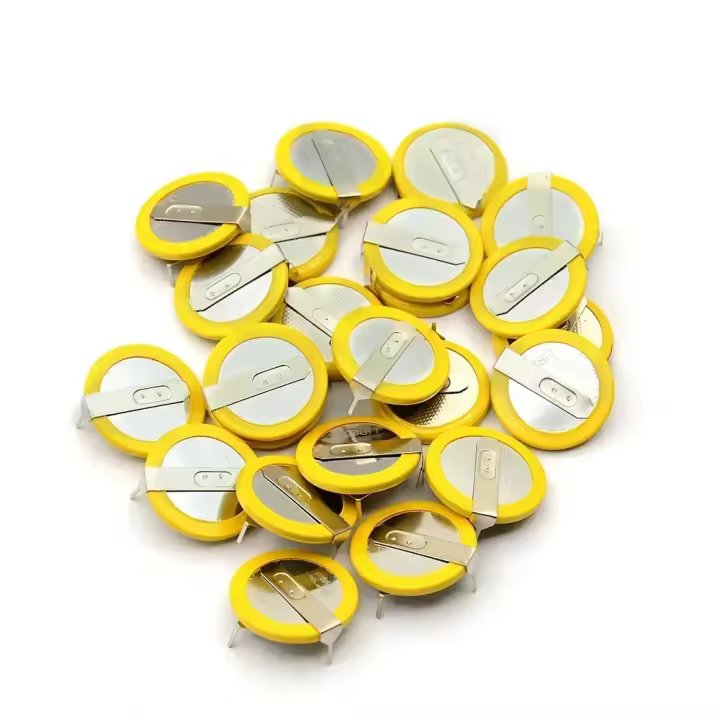 60PCS LIR2025 2025 Batería Recargable 90 Grados para BMV Mini Cooper, Batería para Llave de Coche Remota Auto Remote Key 3.6V. - 1