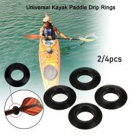 Protectores contra salpicaduras para canoa, accesorios universales para balsa negra, Kayak, Oar, anillo de goteo de repuesto, piezas de paleta de Propel, 2/4 piezas - details 3
