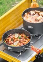 TXZ Camping al aire libre-Juego de utensilios de cocina Caldera Sartén de agua Olla de sopa Encendedor de fuego Almacenamiento Accesorios de transición - details 1
