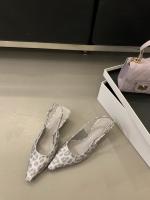 Nuevo stiletto tacones altos bolsa cabeza sandalias mujer francés con falda noche brisa vacío solo zapatos zapatos de mujer - details 14