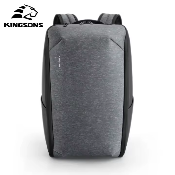 Mochila de viaje multifuncional para hombre, bolsa impermeable antirrobo para ordenador portátil de 15 pulgadas con recarga USB mejorada - 1