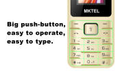 MKTEL OYE 3 Teléfono con Pantalla de 1,77 pulgadas 1800mAh SIM Dual Modo de Espera Doble MP3 MP4 - details 6