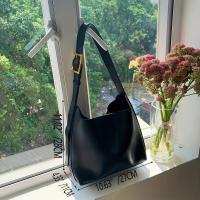 2025 Bolso de mano informal para mujer - Correa de hombro ajustable, diseño acolchado de gran capacidad, sintético negro con cierre magnético y forro de poliéster, perfecto para uso diario, bolso de mano diario |   Bolsa de textura acolchada |   Bolsa con - details 15