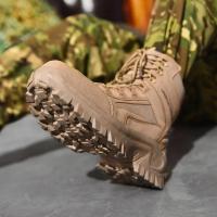Botas de Senderismo de Alta Talla para Hombres Zapatos de Seguridad para la Tierra Caliente - details 9