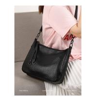 Bolso de cuero puro popular nuevo bolso de mujer de cuero versátil de moda bandolera de un solo hombro bolso bandolera portátil - details 1