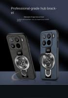 Para xiaomi 15 ultra funda de fibra dura mate con soporte de anillo funda protectora trasera magnética para xiaomi 15ultra Shell - details 2