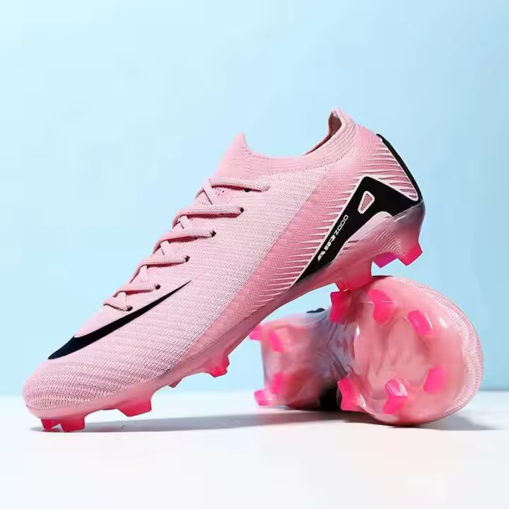 Diseño de alta calidad para hombres transfronterizos, zapatos de fútbol transpirables con piercing para uñas, calzado deportivo - 1