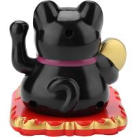 Gato de la Fortuna Decoración de Coche con Energía Solar y Brazo Ondulado - details 6