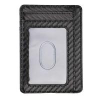 Cartera de cuero delgada con bloqueo RFID, tarjetero para tarjetas de identificación de crédito, monedero, funda para dinero para hombres y mujeres, bolso de moda 2020, 11,5x8x0,5 cm - details 14