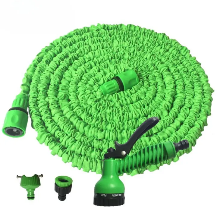 Pistola de agua de lavado a alta presión para el hogar, tubería de agua telescópica de lavado, juego de riego de jardín - 1