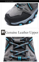 Zapatos de senderismo al aire libre para hombre, zapatillas deportivas de escalada para hombre, botas de montaña impermeables para caza táctica - details 5