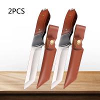 Cuchillo De Afeitar Profesional De Acero Inoxidable Para Carne De Oveja Y Res Cuchillo De Corte Para Verduras Y Frutas Con Mango De Madera - details 12