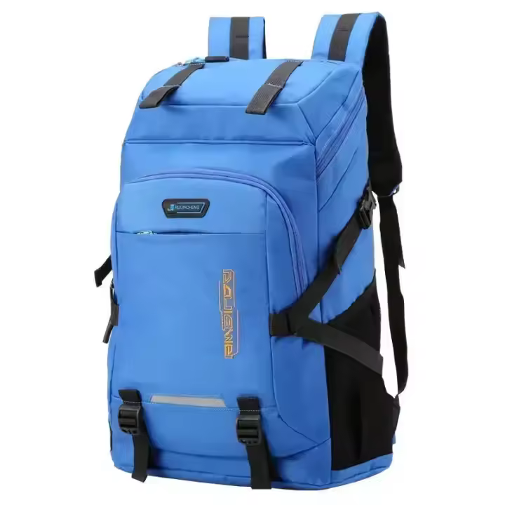 Mochila para exteriores de 60 litros para escalada, viajes, deportes, camping, senderismo, escuela, para hombres y mujeres. - 1