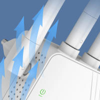 AMPLIFICADOR DE enrutador WiFi de 1200Mbps, extensor de señal 5G, amplificador de red, repetidor inalámbrico de largo alcance para el hogar y la Oficina, nuevo - details 7