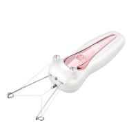 Removedor de cuerpo eléctrico para mujer, afeitadora de hilo de algodón para piernas y brazos, maquinilla de afeitar, depiladora de pelo recargable para cuello de belleza - details 14