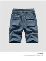 Pantalones Cortos de Trabajo Militar Verde Moda de Verano Casual para Hombres - details 5