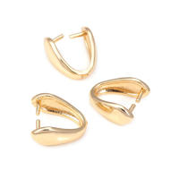 Colgantes de latón de Color dorado de 18K, conectores, cierres de Clip a presión, joyería Diy de alta calidad, accesorios para collares para mujer - details 48