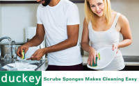 MAVGV 24 Pack Kitchen Cleaning Sponges,cleaning power  for fun everyday job.