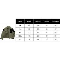 Chaqueta de Moto Táctica de Piel de Tiburón Abrigo de Invierno Impermeable, Cálido, Multipolquera para Hombres Ideal para Salir de Casa - details 1
