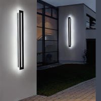 YNL Lámpara de Pared LED Moderna para Exteriores Impermeable IP67 Luz de Pared Larga de 110V 220V - details 12