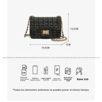 Temperamento de nicho luz de lujo Xiaoxiangfeng bolsa cadena 2025 nueva bolsa de hombro portátil - details 1