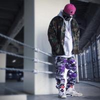 Mono de hip-hop para hombre, pantalones de camuflaje tácticos para mayor calidez - details 7