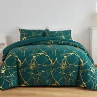 Juego de Funda Nórdica de Doble Estampado Mármol, Ropa de Cama de Lujo, Tamaño King, Tamaño Queen - details 1